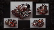 Iron Horde siege vehicles