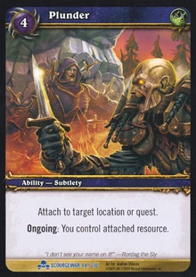 Plunder TCG Card