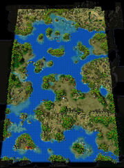 The Broken Isles Map