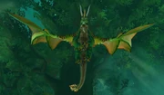 Dragon form pre-Dragonflight.