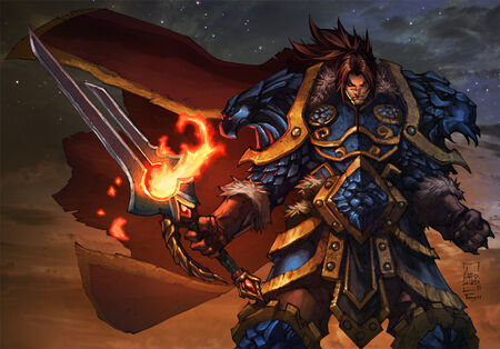Varian Wrynn Wowpedia Your Wiki Guide To The World Of Warcraft