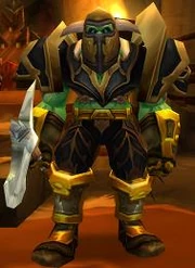 The classic Kor'kron armor.