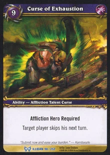 Curse of Exhaustion TCG Card