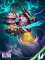 Mechastorm Al'Akir hero skin in Hearthstone Battlegrounds.