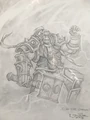 Thrall art by Samwise Didier commissioned by a fan.