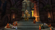 Uther's Tomb and Uther's spirit