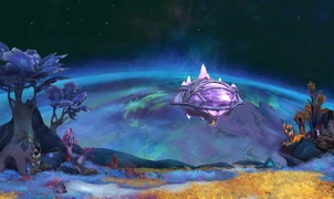 The Vindicaar near Eredath.