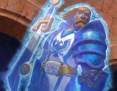 Mograine's ghost in the TCG.