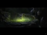 Cauldron filled with demon blood