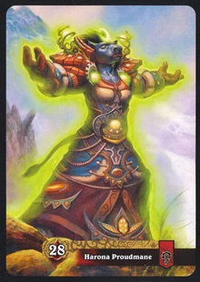 Harona Proudmane TCG Back