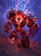 Abyssal Enforcer in Hearthstone.