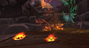 Ashweb Hatchlings burning