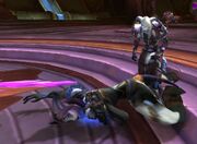 Tuulani watches over a dead Nyami.
