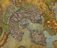 Suramar City map