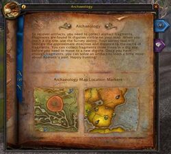 Archaeology Wowpedia Your wiki guide to the World of Warcraft