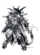 Inside cover; from the front