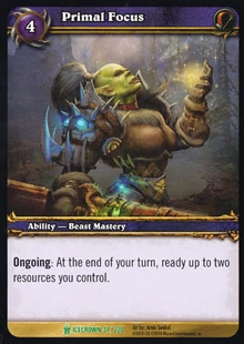 Primal Focus TCG Card