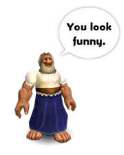 A taunting dwarf