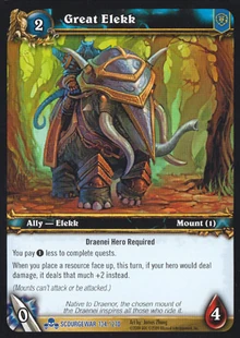 Great Elekk TCG Card