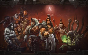Temporary Warlords of Draenor alpha loading screen