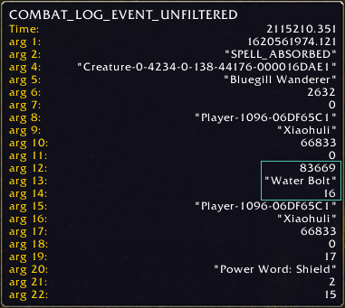 Combat Log Event Wowpedia Your Wiki Guide To The World Of Warcraft