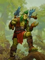 A young Voone in Hearthstone Mercenaries.