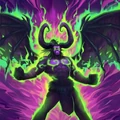 Burning Rage boss hero power in Trial by Felfire.