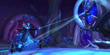 The Queen, Ysera, Moonberry, and Thiernax channeling