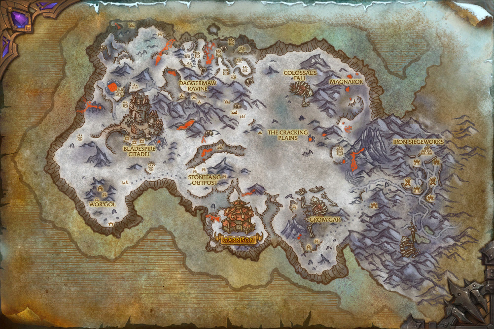 Frostfire Ridge Wowpedia Your wiki guide to the World of Warcraft