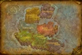 In-game map of Outland.
