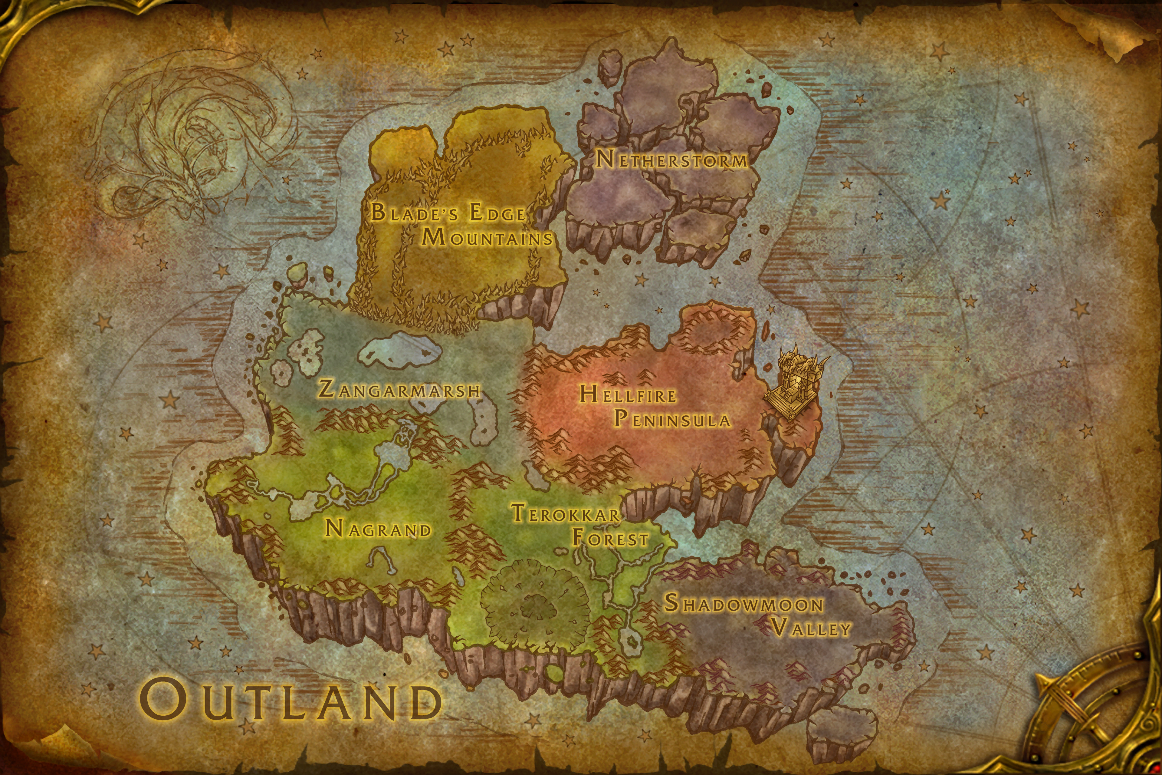 Mapa do Tesouro de Nagrand - Item - World of Warcraft