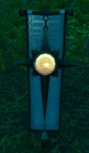 Argent Crusader's Banner.