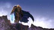 Warcraft III Reforged - Arthas taking Frostmourne