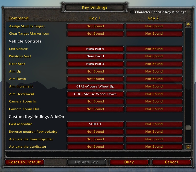 hhow do you assign hotkey in wow hhow do you assign hotkey in wow