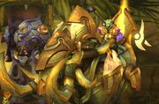 Yrel in front of Beastwatch.
