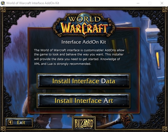 where to install wow addons