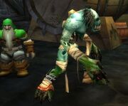 The Zealot affected by the pumpkin