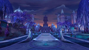The Grand Promenade in Suramar's City