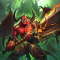 Tomb Guardian in Gul'dan's Book of Heroes in Hearthstone.