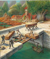 The bridge in the TCG.