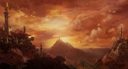 Eversong Woods concept art.