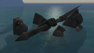 Orb 6: Find statue poking out of the water