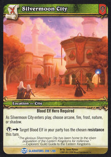 Silvermoon City TCG Card