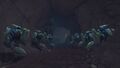 Rows of inactive revenants.