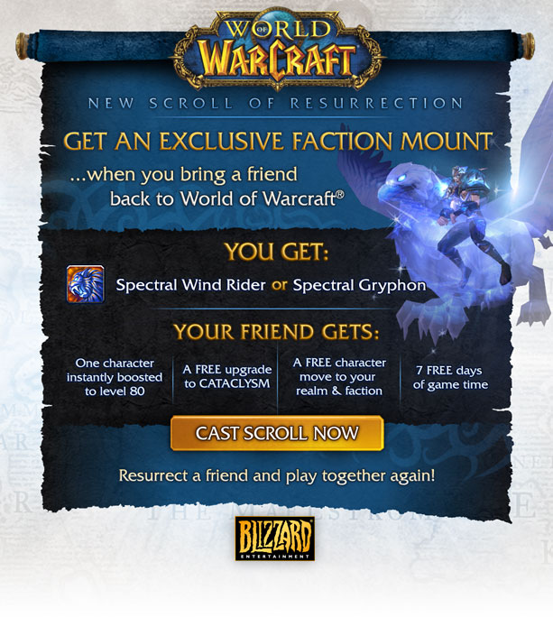 resurrect a friend wow