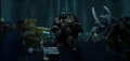 The Lich King confronts the gathered army.