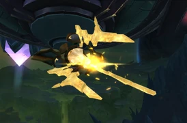 Light's Judgment, preparing to fire.