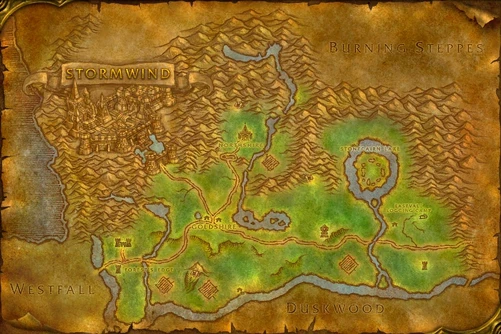 Elwynn Forest-old1 map