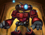 Clockwork Rocket Bot TCG