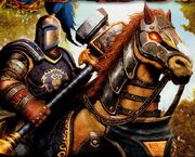 Human knight TCG
